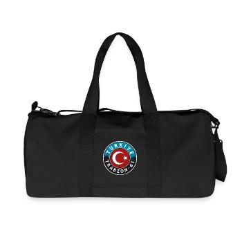 Türkiye Trabzon 61 Design - Recycled Canvas Sports Bag by Stanley/Stella - black - Front