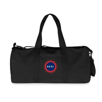 Cheers Norway - Recycled Canvas Sports Bag by Stanley/Stella - black - Front