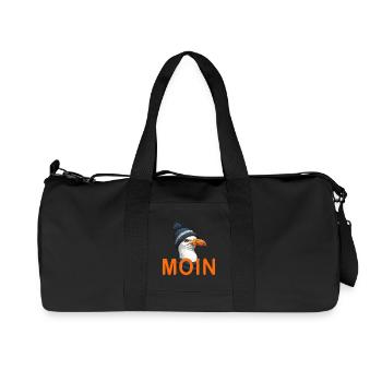 BONJOUR - Sac de sport en toile recyclée Stanley/Stella - noir - Devant