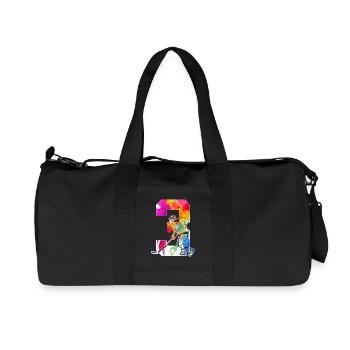 NUMBER 3 HOCKEY 3RD BIRTHDAY - Recycled Canvas Sports Bag by Stanley/Stella - black - Front