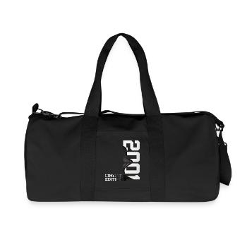LIMITED EDITION 2001 25TH BIRTHDAY - Recycled Canvas Sports Bag by Stanley/Stella - black - Front