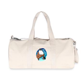 l bought Twitter... and knocked it off the table - Recycelte Canvas-Sporttasche von Stanley/Stella - Naturweiß - Vorne