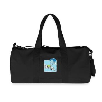Gleitschirm - Recycelte Canvas-Sporttasche von Stanley/Stella - Schwarz - Vorne