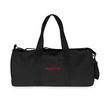 Salzgitter T-Shirt – Perfekt für Fans - Recycelte Canvas-Sporttasche von Stanley/Stella - Schwarz - Vorne