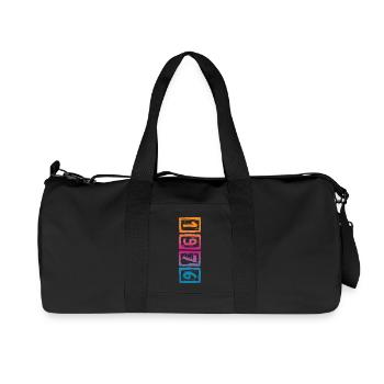Millésime 1976 - Sac de sport en toile recyclée Stanley/Stella - noir - Devant