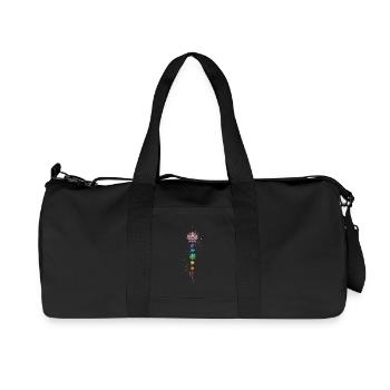 Align your heart with the source. - Recycled Canvas Sports Bag by Stanley/Stella - black - Front