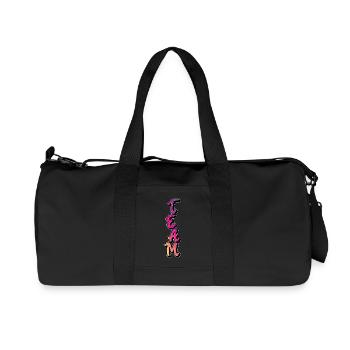 Team - Recycled Canvas Sports Bag by Stanley/Stella - black - Front