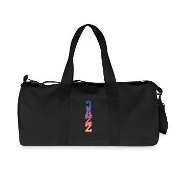 Jazz - Recycled Canvas Sports Bag by Stanley/Stella - black - Front