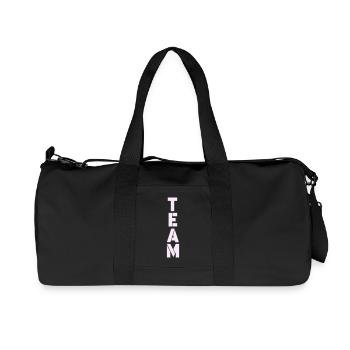 Team - Recycled Canvas Sports Bag by Stanley/Stella - black - Front
