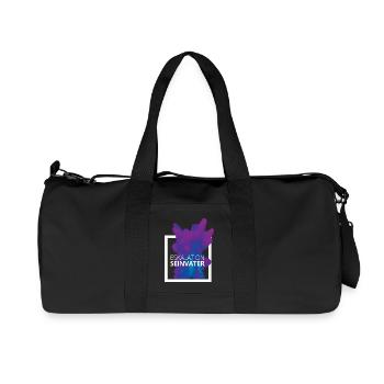 Eskalation sein Vater Design - Recycelte Canvas-Sporttasche von Stanley/Stella - Schwarz - Vorne