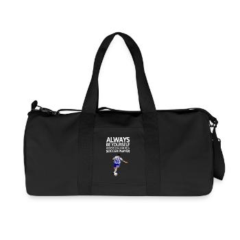 Always be youself unless you can be a football play - Recycled Canvas Sports Bag by Stanley/Stella - black - Front