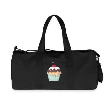 Cupcake - Recycelte Canvas-Sporttasche von Stanley/Stella - Schwarz - Vorne