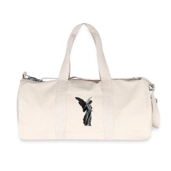 Ein anmutiger Engel - Recycelte Canvas-Sporttasche von Stanley/Stella - Naturweiß - Vorne