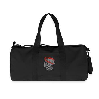 Basketball Allemagne - Sac de sport en toile recyclée Stanley/Stella - noir - Devant