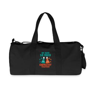 We Have So Much Chemistry Together - Recycled Canvas Sports Bag by Stanley/Stella - black - Front