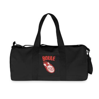 Boules volantes pour les joueurs de boules Bouler - Sac de sport en toile recyclée Stanley/Stella - noir - Devant
