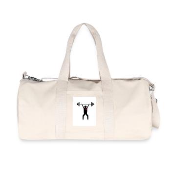 PNG 20220918 114612 0000 - Sac de sport en toile recyclée Stanley/Stella - blanc naturel - Devant