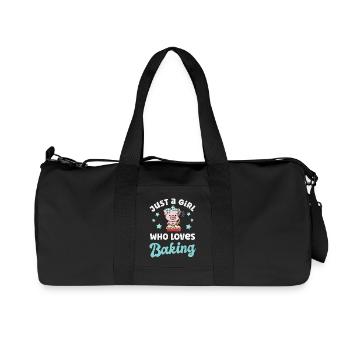 Baking Baker - Recycled Canvas Sports Bag by Stanley/Stella - black - Front
