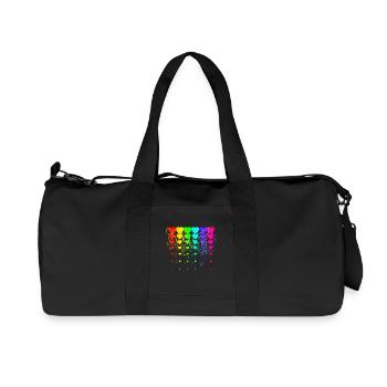 waterfall2cores - Recycled Canvas Sports Bag by Stanley/Stella - black - Front