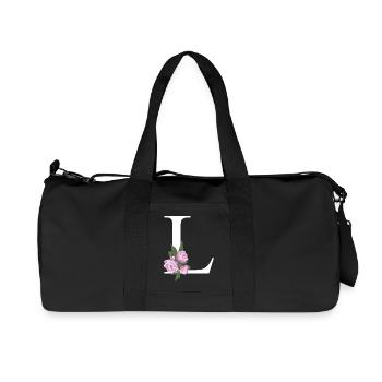 L - Recycelte Canvas-Sporttasche von Stanley/Stella - Schwarz - Vorne