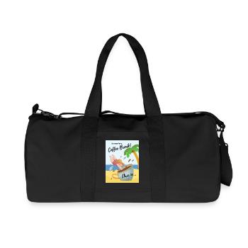 Coffee Break - ItsTime for a Coffee Break Dive in - Recycled Canvas Sports Bag by Stanley/Stella - black - Front