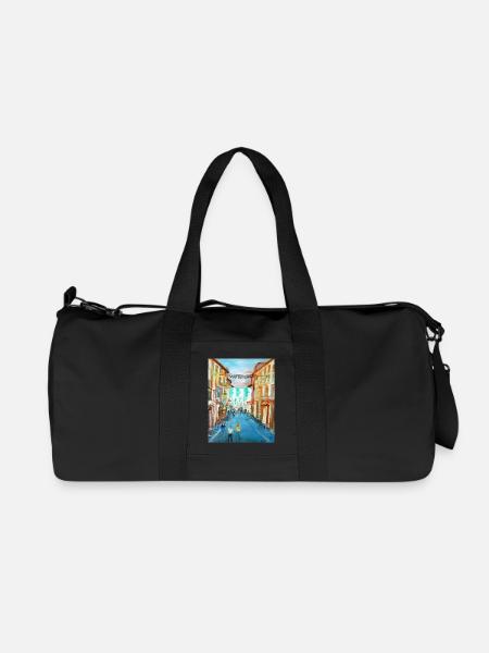 Multergasse - Recycled Canvas Sports Bag by Stanley/Stella - black