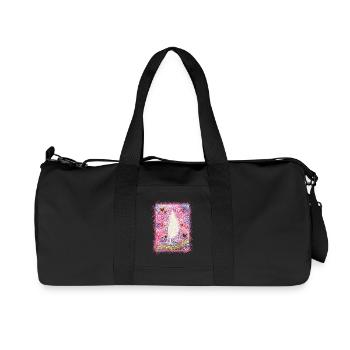 Love Angel Feather Security - Sonja Ariel - Recycled Canvas Sports Bag by Stanley/Stella - black - Front