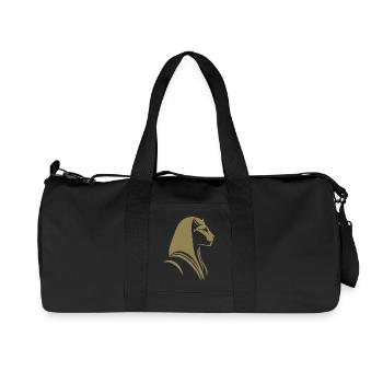Chat Egypte Pharaon Silhouette - Sac de sport en toile recyclée Stanley/Stella - noir - Devant