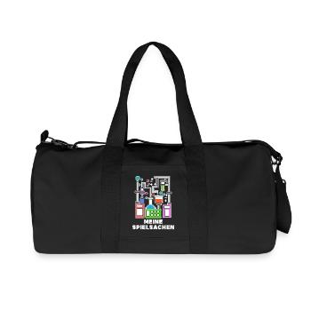 Déclaration de carrière Scientifique Réussite Emploi - Sac de sport en toile recyclée Stanley/Stella - noir - Devant