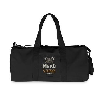 Honey wine – More than just Viking culture - Recycled Canvas Sports Bag by Stanley/Stella - black - Front