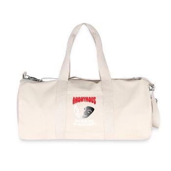Anonyme Le vrai Dieu aux multiples visages - Sac de sport en toile recyclée Stanley/Stella - blanc naturel - Devant