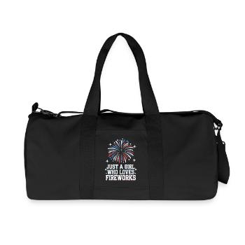 Pyrotechnics Fireworks Pyrotechnics - Recycled Canvas Sports Bag by Stanley/Stella - black - Front