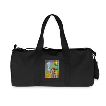 Distinguished Dog - Recycled Canvas Sports Bag by Stanley/Stella - black - Front