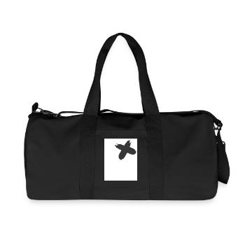 N Fronting - Recycelte Canvas-Sporttasche von Stanley/Stella - Schwarz - Vorne