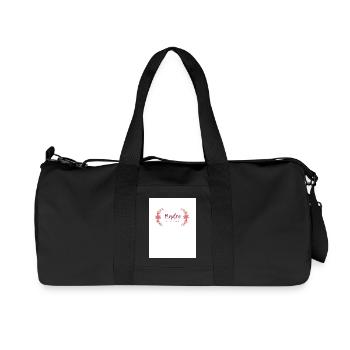 Mutter der Blumenbraut - Recycelte Canvas-Sporttasche von Stanley/Stella - Schwarz - Vorne