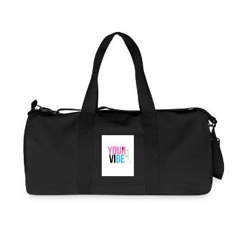 Vibration Positive et Motivante - Sac de sport en toile recyclée Stanley/Stella - noir - Devant