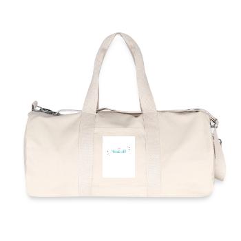 Inspirational Design Personal Empowerment - Recycled Canvas Sports Bag by Stanley/Stella - natural - Front