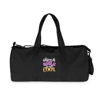 Even if it makes me feel better, I'm still cool - Recycled Canvas Sports Bag by Stanley/Stella - black - Front