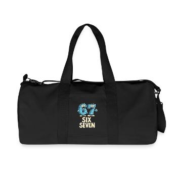 US Flag 67 Memes Six Seven - Sac de sport en toile recyclée Stanley/Stella - noir - Devant