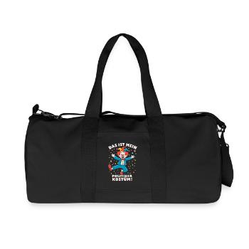 Carnival Costume Politician Carnival Carnival - Recycled Canvas Sports Bag by Stanley/Stella - black - Front
