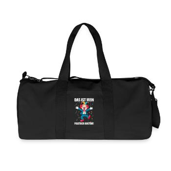 Carnival Costume Politician Carnival Carnival - Recycled Canvas Sports Bag by Stanley/Stella - black - Front