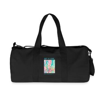 Art du Chaos de la Magie des Couleurs - Sac de sport en toile recyclée Stanley/Stella - noir - Devant