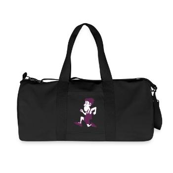 Marathonien - Sac de sport en toile recyclée Stanley/Stella - noir - Devant