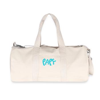 OPA. VATERTAG. FROHER VATERTAG. ICH LIEBE DICH. - Recycelte Canvas-Sporttasche von Stanley/Stella - Naturweiß - Vorne