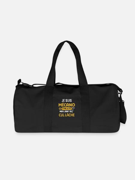 Mecano - Sac de sport en toile recyclée Stanley/Stella - noir