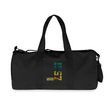 59TH BIRTHDAY LIMITED EDITION 1967 - Recycled Canvas Sports Bag by Stanley/Stella - black - Front
