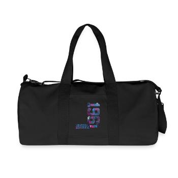 65TH BIRTHDAY 65 YEARS LIMITED EDITION 1961 - Recycled Canvas Sports Bag by Stanley/Stella - black - Front