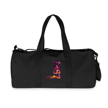 69. GEBURTSTAG 69 JAHRE LIMITED EDITION 1957 - Recycelte Canvas-Sporttasche von Stanley/Stella - Schwarz - Vorne