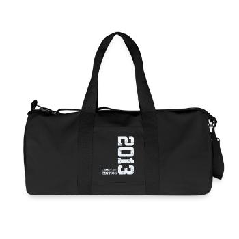 13E ANNIVERSAIRE ÉDITION LIMITÉE 2013 - Sac de sport en toile recyclée Stanley/Stella - noir - Devant