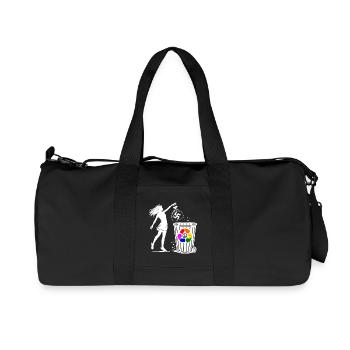 FCK NZS - Against the Right - keep your environment clean - Recycled Canvas Sports Bag by Stanley/Stella - black - Front